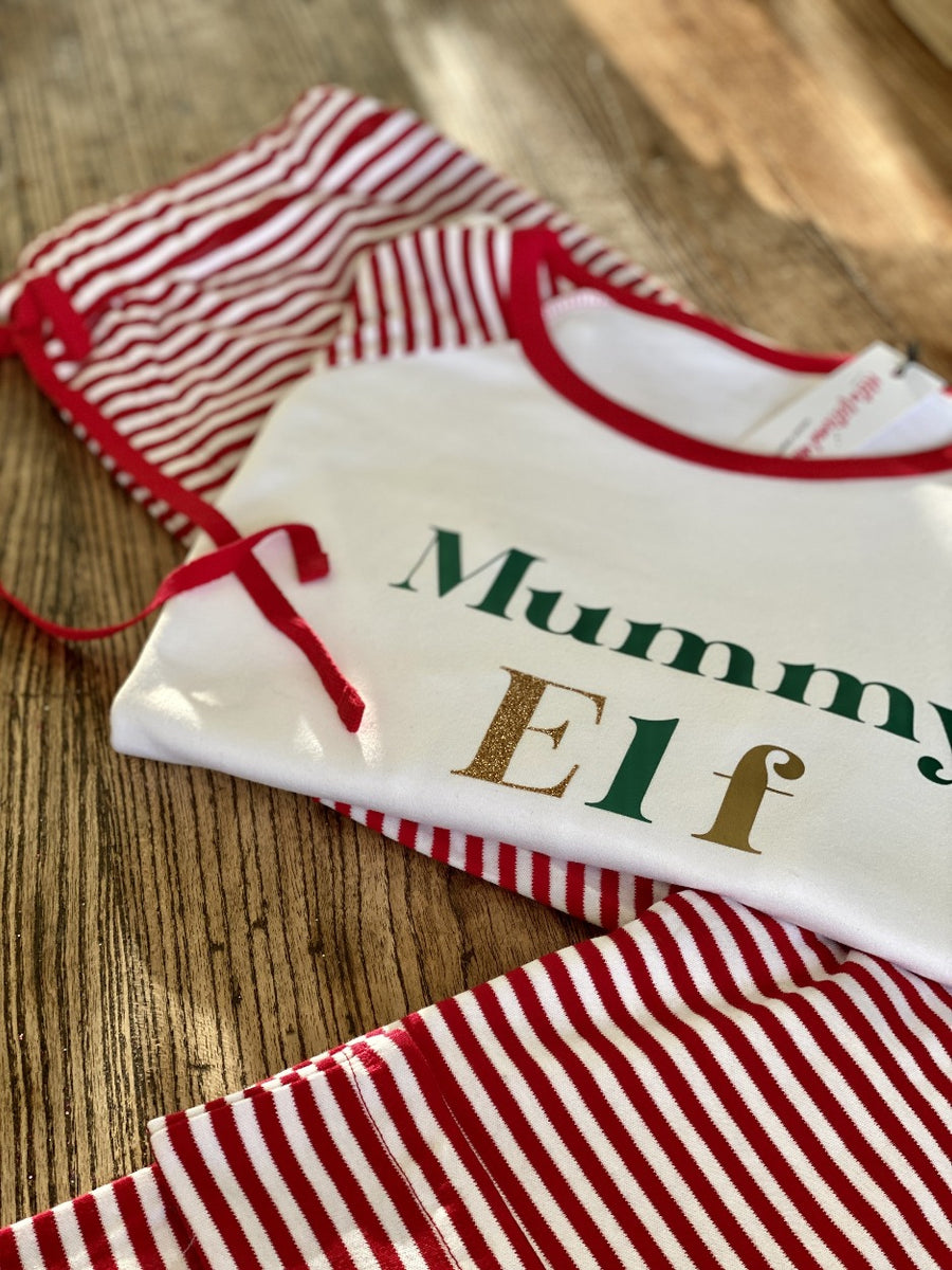 Mummy elf pjs hot sale