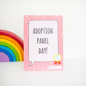 Adoption milestone cards