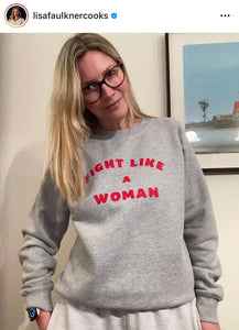Feminist - sweatshirt - 'fight like a woman'