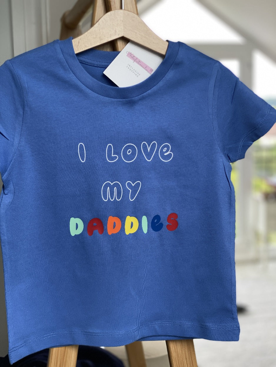 Double Daddy love kid's LGBTQ+ t-shirt – Notafictionalmum