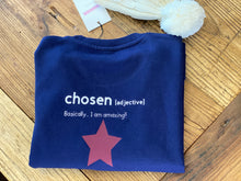 Load image into Gallery viewer, Kid&#39;s Chosen adoption sweatshirt
