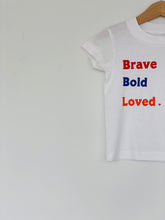 Load image into Gallery viewer, kids-bright-affirmation-T-shirt-positive-vibes-kids-t-shirt-inspiration-kids-clothing-white-affirmation-t-shirt
