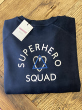Load image into Gallery viewer, Baby Superhero Squad Sweatshirt | Children&#39;s Gift
