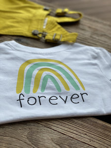 Toddler's forever rainbow | adoption T-Shirt