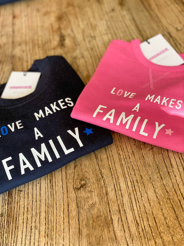 Kids-sweatshirt-pink-blue-love-makes-a-family-adoption-top