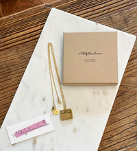 Load image into Gallery viewer, gold-chain-necklace-calendar-pendant-personalised-notafictionalmum-gift-wrap
