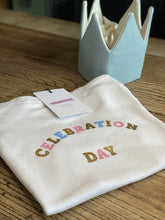 Load image into Gallery viewer, adoption-celebration-t-shirt-toddler-pale-blue-fabric-crown
