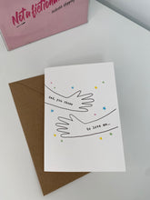 Load image into Gallery viewer, fathers-day-card-chose-to-love-hands-card

