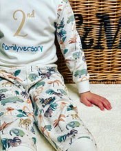 Load image into Gallery viewer, hamper-basket-cotton-pyjamas-childrens-cotton-nursery-cream-carpet
