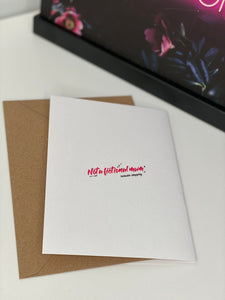 white-card-branding-pink-font