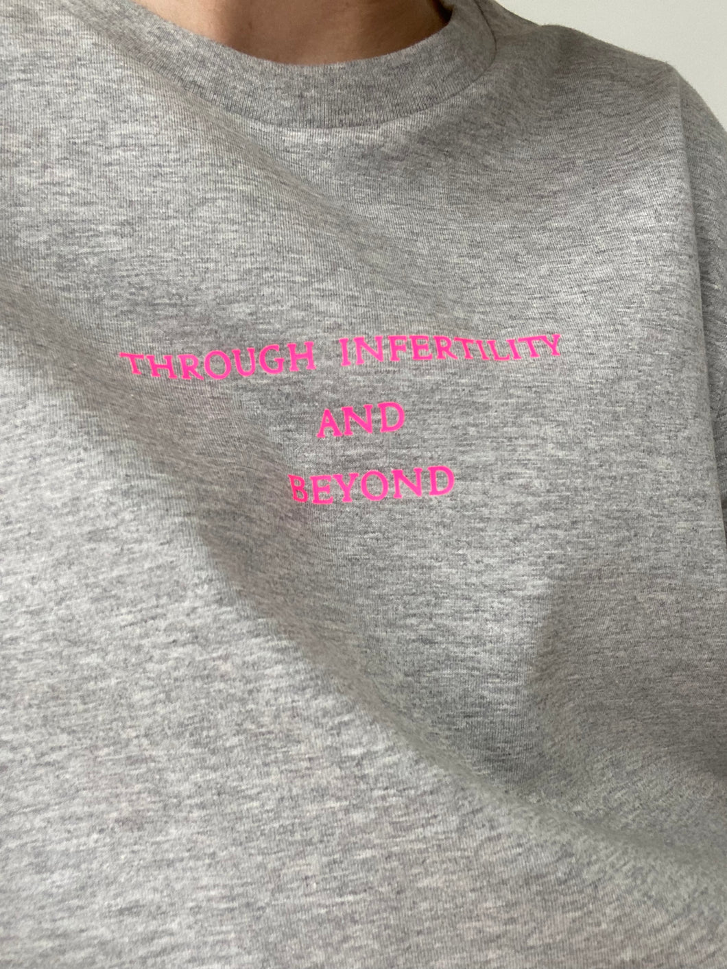 infertility-IVF-T-shirt-Grey-pink-font-T-shirt