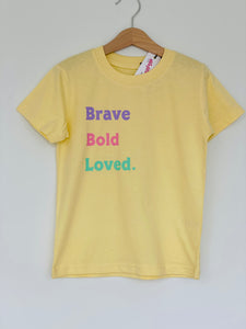 kids-affirmation-t-shirt-childrens-affirmation-t-shirt-kids-brave-yellow-t-shirt