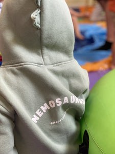 Kids personalised dinosaur hoodie
