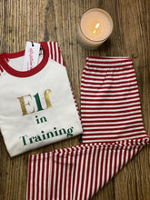 Load image into Gallery viewer, kids-elf-family-matching-christmas-Pjs
