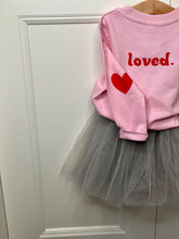 Load image into Gallery viewer, kids-valentines-day-heart-elbow-patch-soft-pink-jumper

