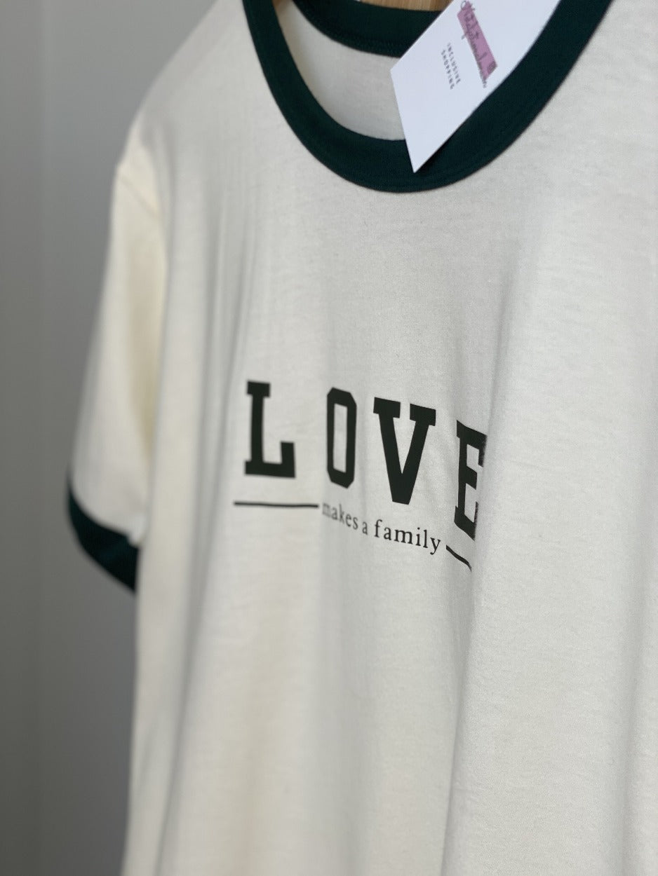 love makes a family shirt